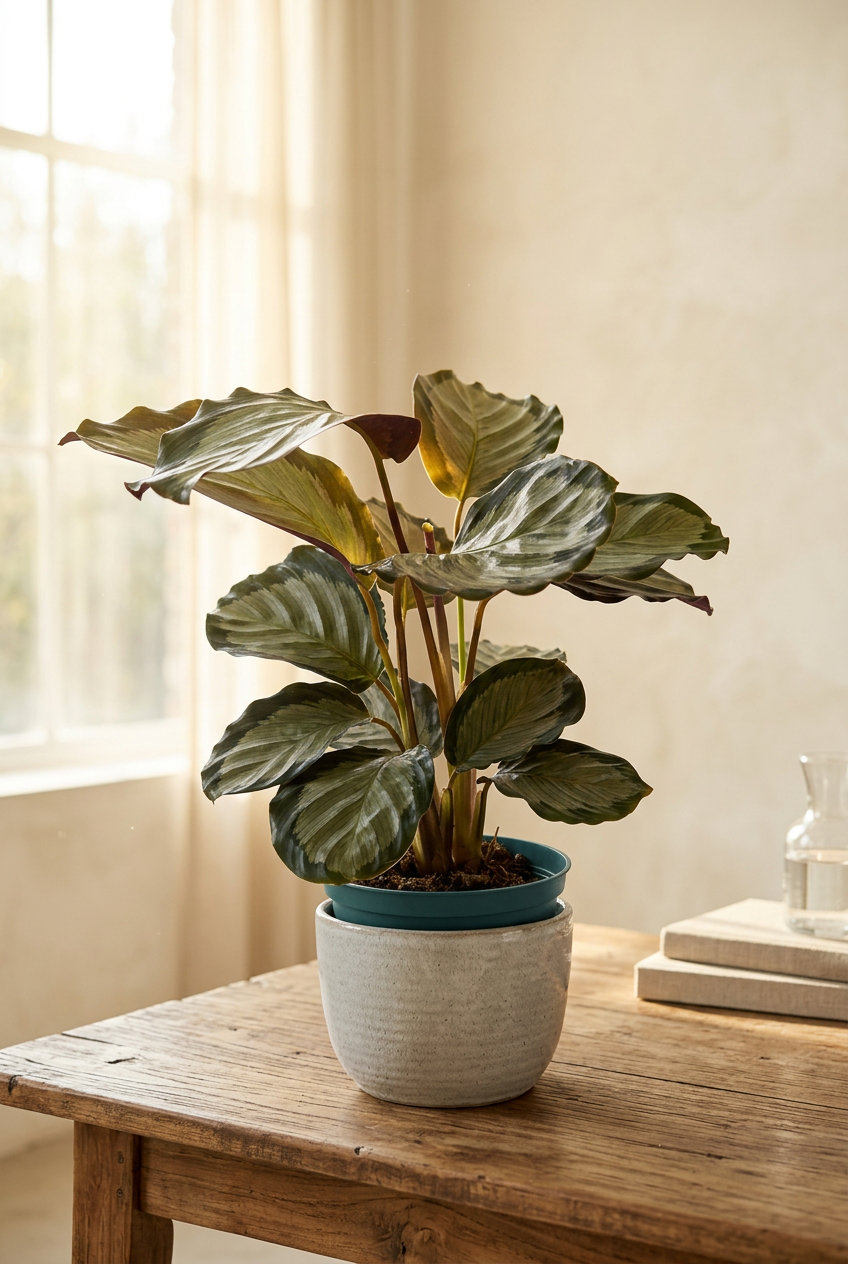Calathea 'Northern Lights'